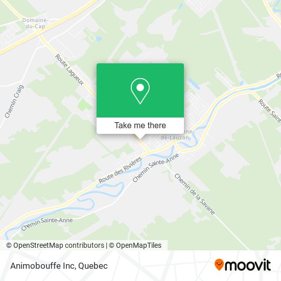 Animobouffe Inc map