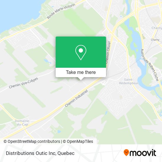 Distributions Outic Inc map
