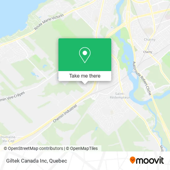 Giltek Canada Inc map