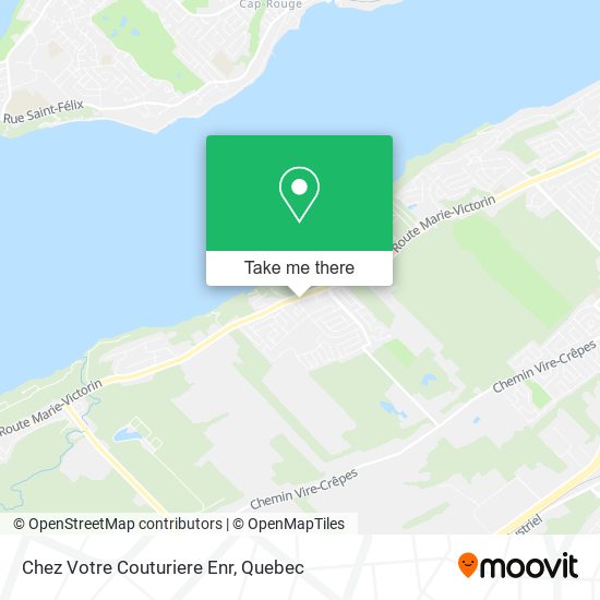 Chez Votre Couturiere Enr map