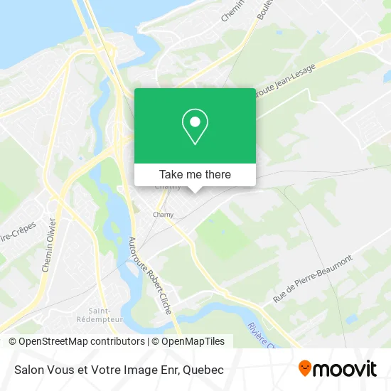 Salon Vous et Votre Image Enr map