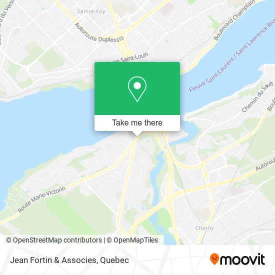 Jean Fortin & Associes map