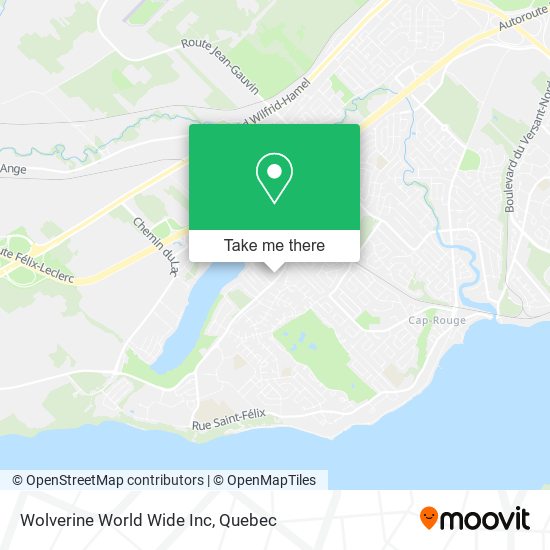 Wolverine World Wide Inc map