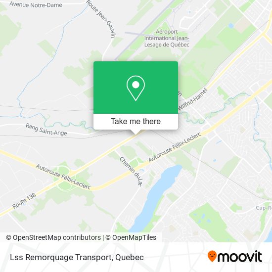 Lss Remorquage Transport map