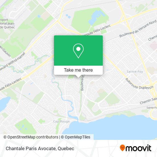 Chantale Paris Avocate map