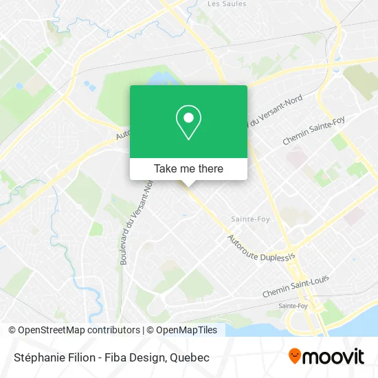 Stéphanie Filion - Fiba Design map