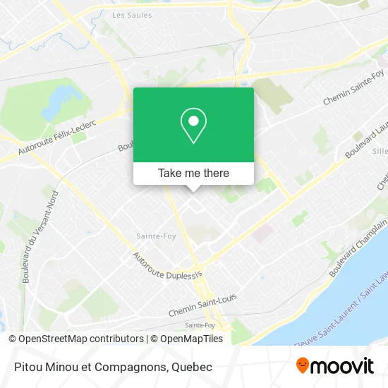 Pitou Minou et Compagnons map