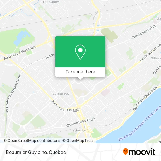 Beaumier Guylaine map