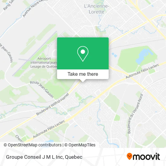 Groupe Conseil J M L Inc map