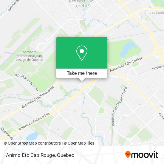Animo Etc Cap Rouge map
