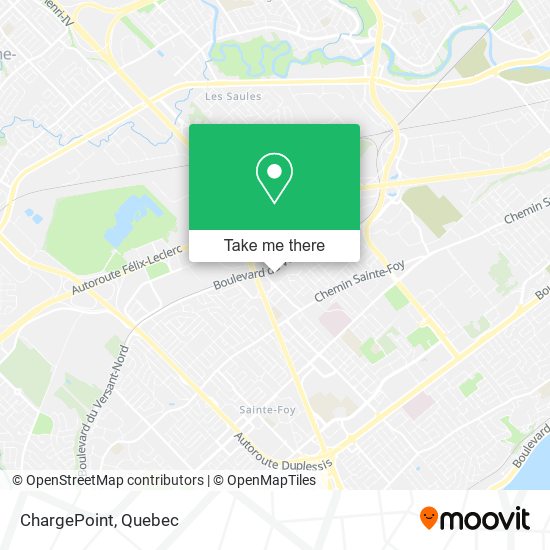 ChargePoint map