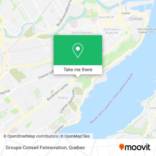 Groupe Conseil Fxinnovation map