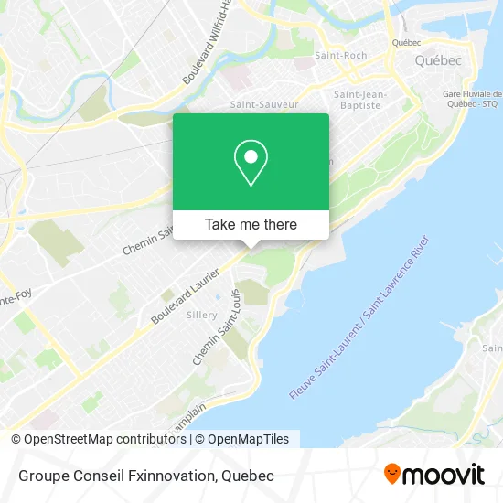 Groupe Conseil Fxinnovation map