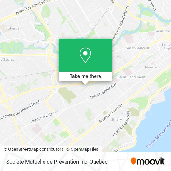 Société Mutuelle de Prevention Inc map