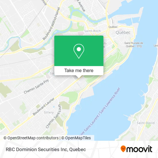 RBC Dominion Securities Inc map