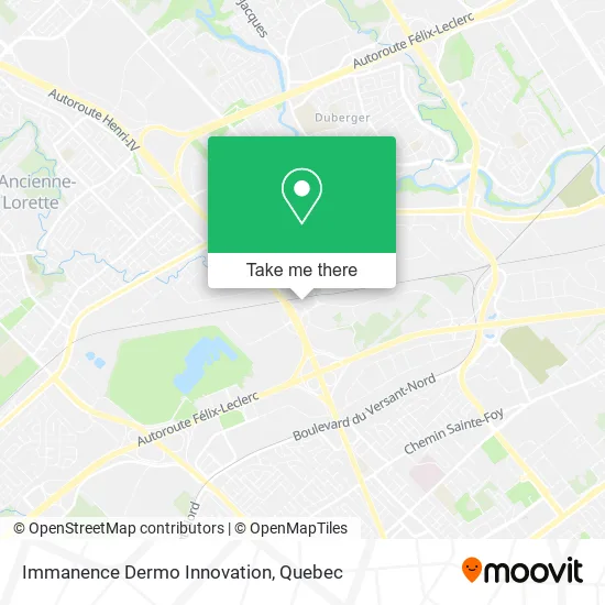 Immanence Dermo Innovation map