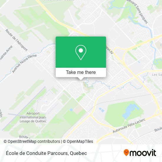 École de Conduite Parcours map