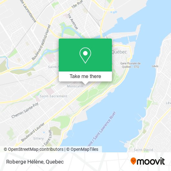 Roberge Hélène map