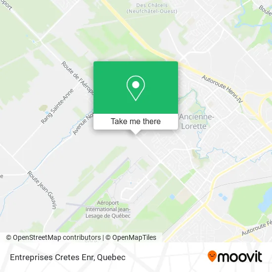 Entreprises Cretes Enr map