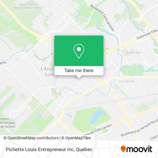 Pichette Louis Entrepreneur Inc map