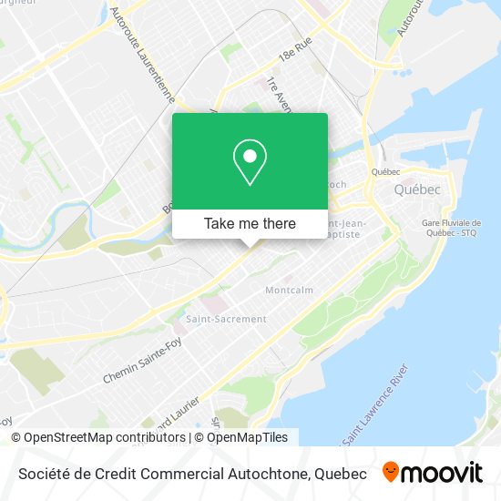Société de Credit Commercial Autochtone map