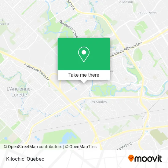 Kilochic map
