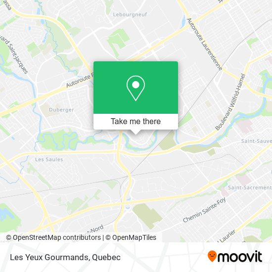 Les Yeux Gourmands map