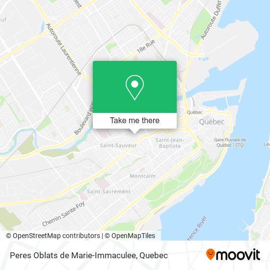 Peres Oblats de Marie-Immaculee map