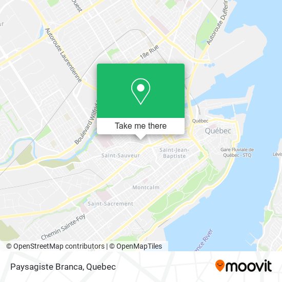 Paysagiste Branca map