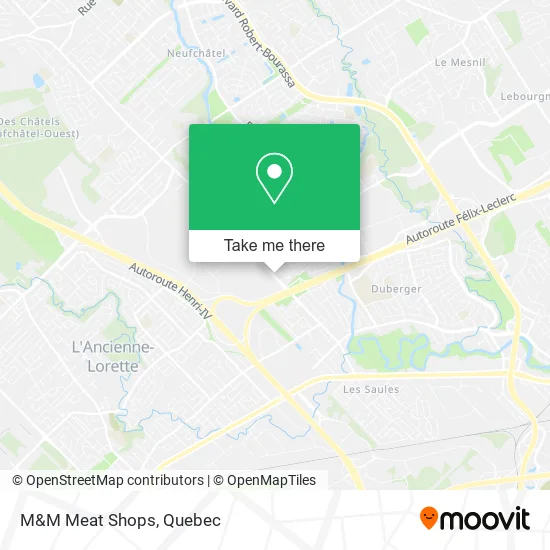 M&M Meat Shops map