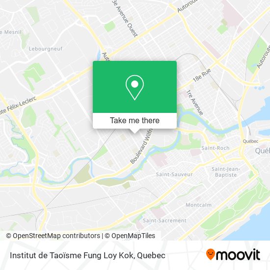 Institut de Taoïsme Fung Loy Kok map