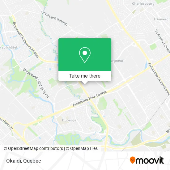 Okaidi map