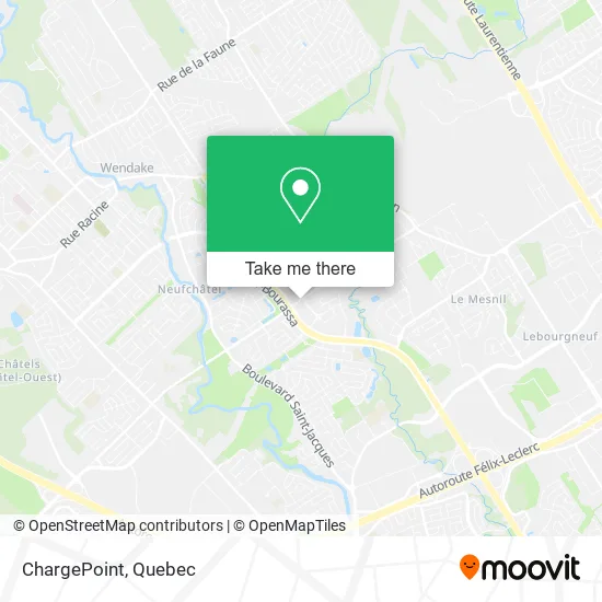 ChargePoint map