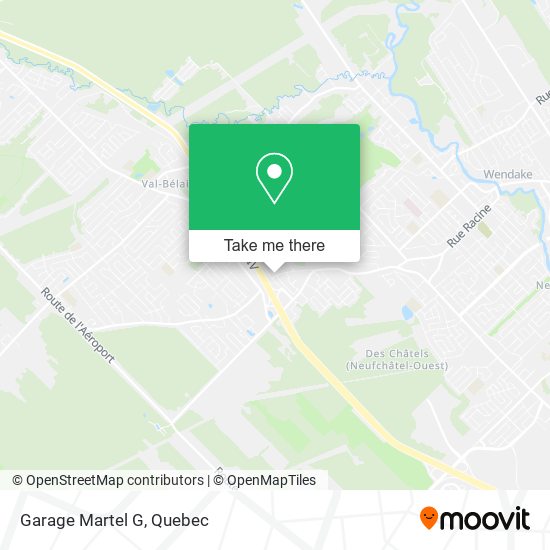 Garage Martel G map
