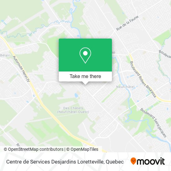 Centre de Services Desjardins Loretteville map