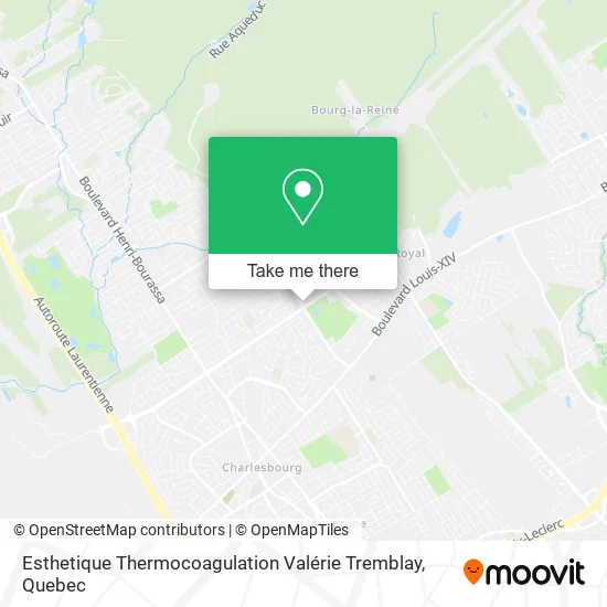 Esthetique Thermocoagulation Valérie Tremblay map
