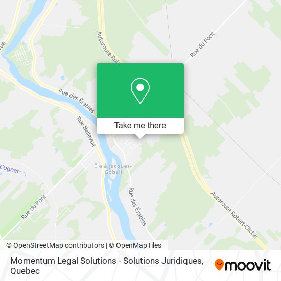 Momentum Legal Solutions - Solutions Juridiques map