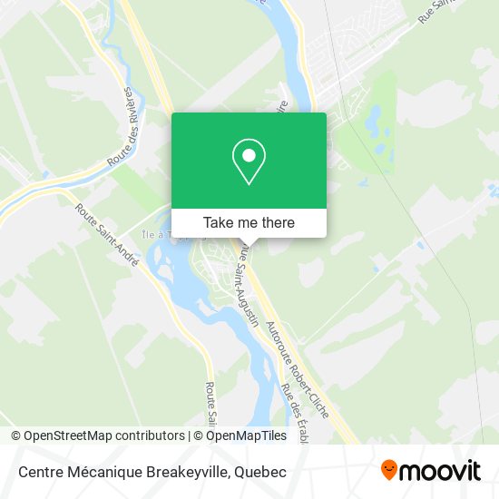 Centre Mécanique Breakeyville map