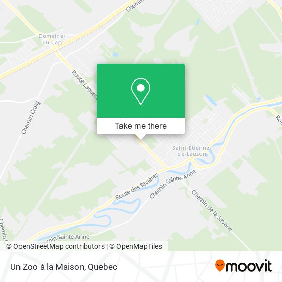 Un Zoo à la Maison map