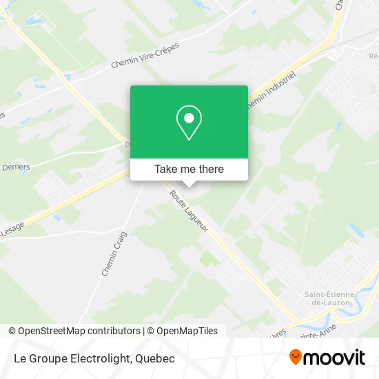 Le Groupe Electrolight map