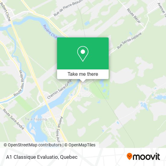 A1 Classique Evaluatio map
