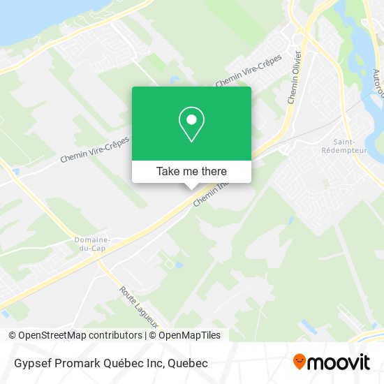 Gypsef Promark Québec Inc map