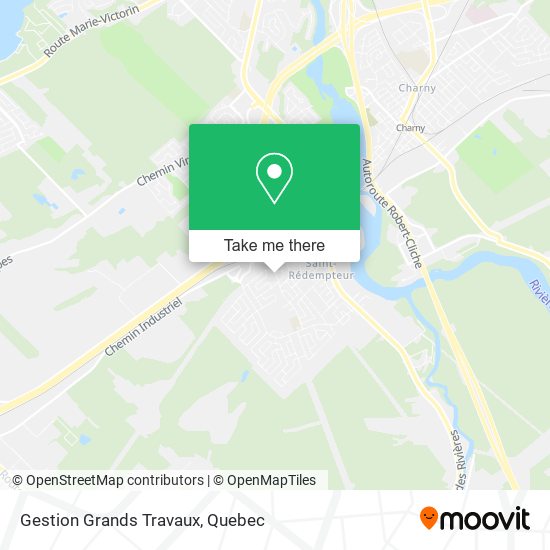 Gestion Grands Travaux map