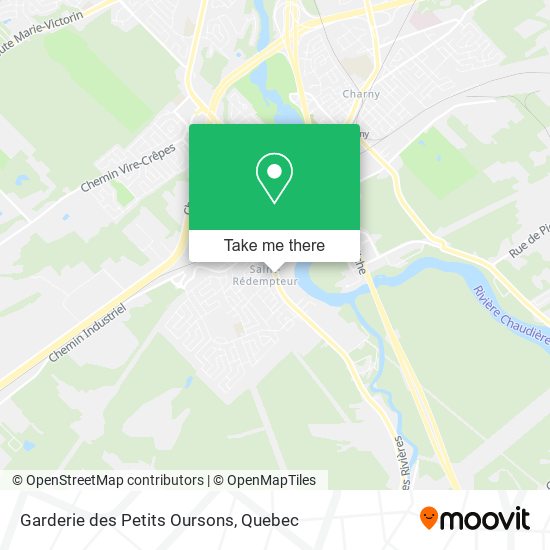 Garderie des Petits Oursons map