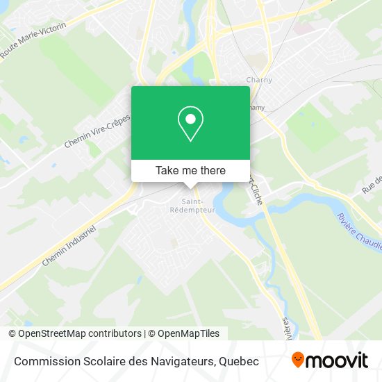 Commission Scolaire des Navigateurs map