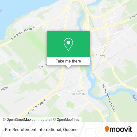 Rm Recrutement International map