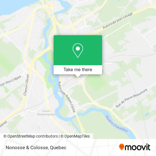 Nonosse & Colosse map