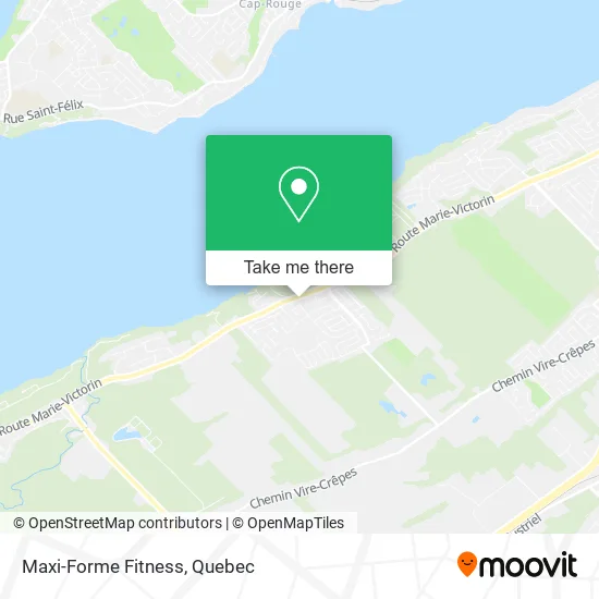 Maxi-Forme Fitness map