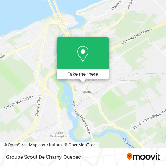 Groupe Scout De Charny map