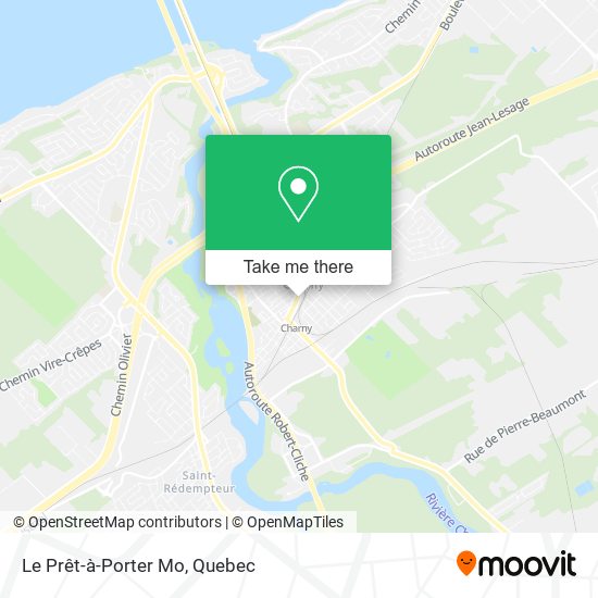 Le Prêt-à-Porter Mo map